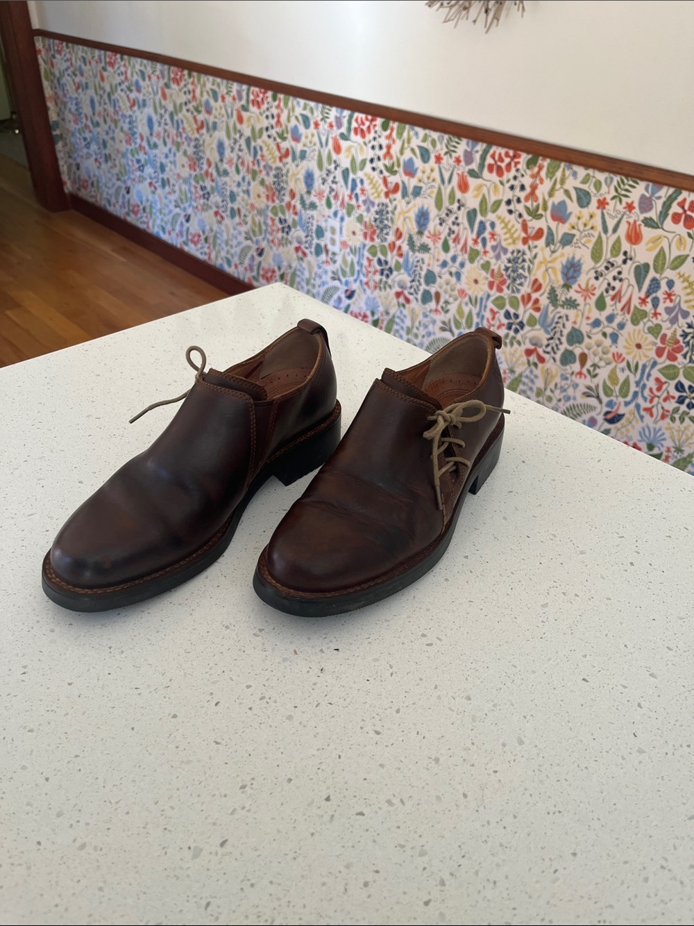 Ariat Brown Leather Ankle Booties